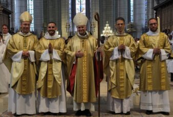 2 nouveaux prêtres et un diacre en vue du sacerdoce