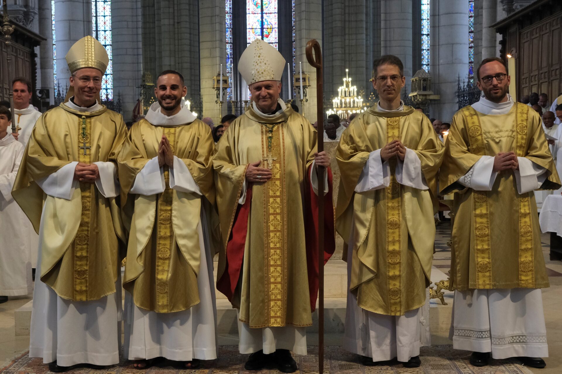 2 nouveaux prêtres et un diacre en vue du sacerdoce