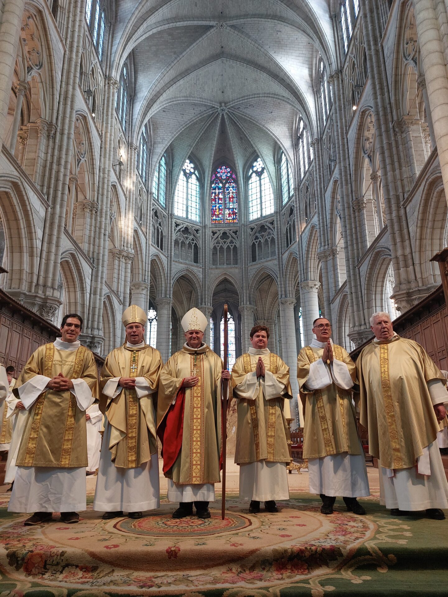 Ordination diaconale de Pierre, Dominique et Matthieu le 16 10 2022 – Diocèse de Meaux