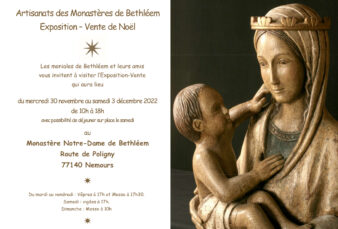 Exposition-Vente de Noël – Artisanats des Monastères de Bethléem