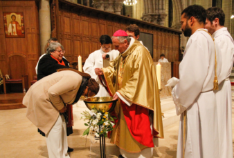 Vigile pascale, les sacrements de l’initiation chrétienne