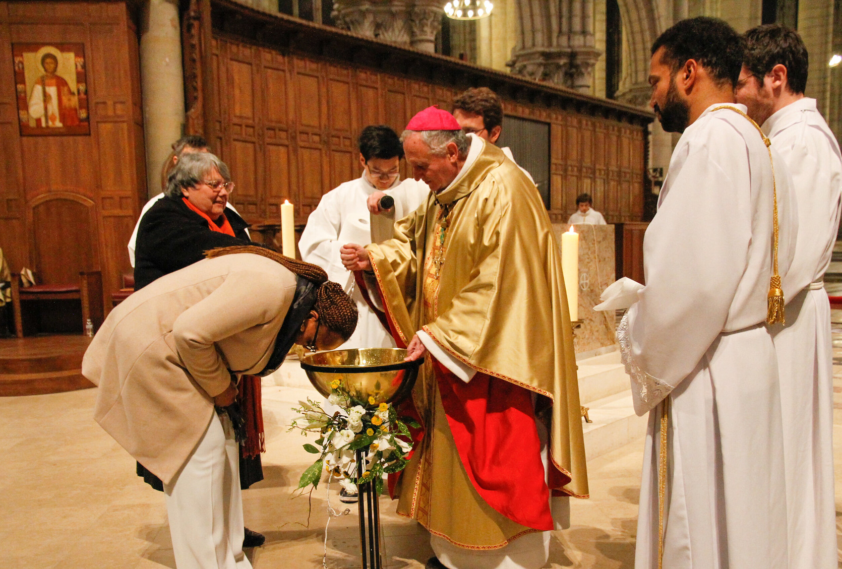 Vigile pascale, les sacrements de l’initiation chrétienne