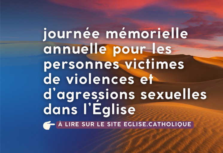 Journée annuelle de mémoire et de prière pour les victimes d’agressions sexuelles