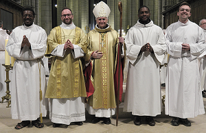 Ordinations de Vianney, Séraphin, Albert et Jason