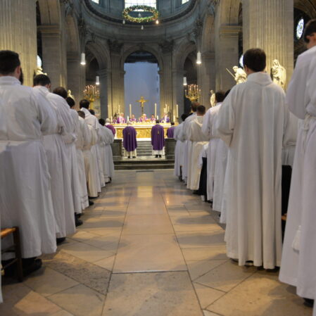 Rassemblement des séminaristes de France à Paris  1,2,3 décembre 2023