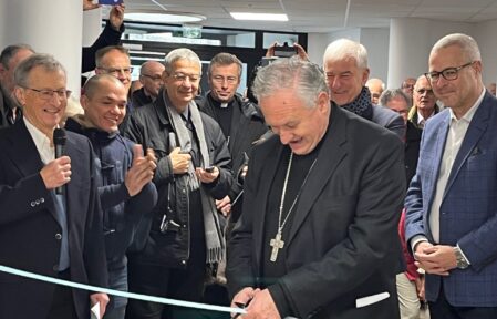 Inauguration de l’extension du centre pastoral de l’église Notre Dame du Val à Bussy  23 décembre 2023