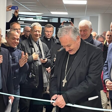 Inauguration de l’extension du centre pastoral de l’église Notre Dame du Val à Bussy  23 décembre 2023