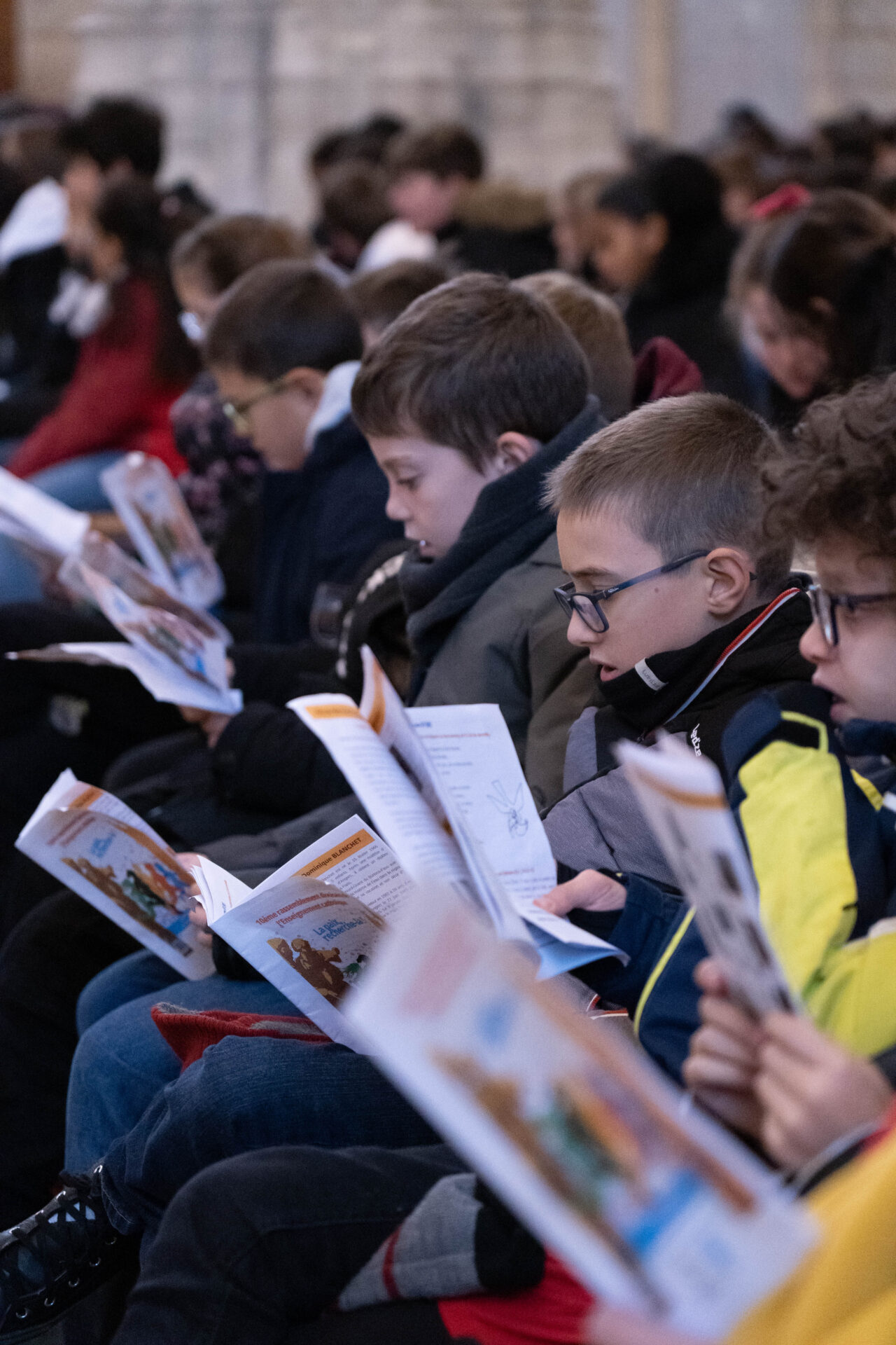 Messe de L’immaculée Conception avec l’enseignement catholique le 8 décembre 2023