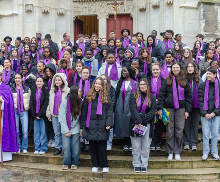 Appel décisif des catéchumènes jeunes le 10 février 2024
