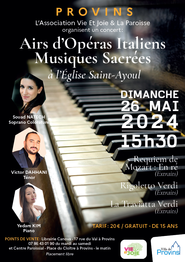 Airs d’Opéras Italiens de musiques sacrées