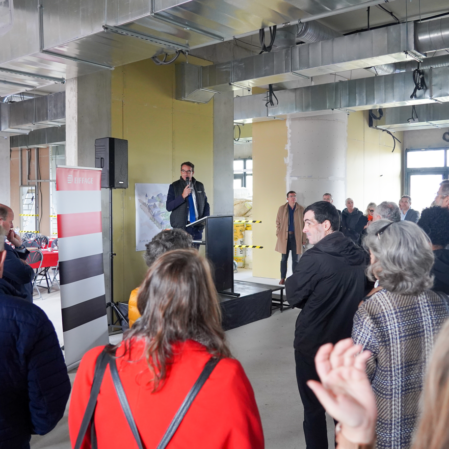 Fin de gros oeuvre de l’institution Saint-Colomban – 13 septembre 2024