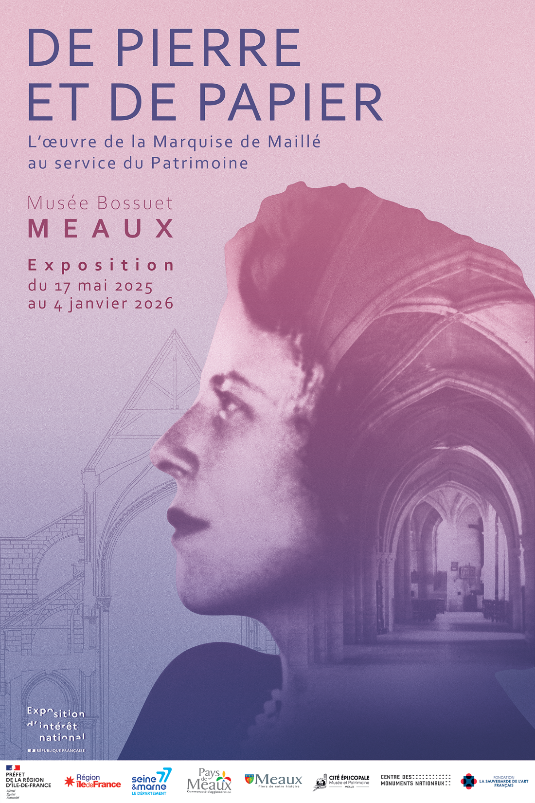 De pierre et de papier, l’oeuvre de la marquise de Maillé au service du patrimoine