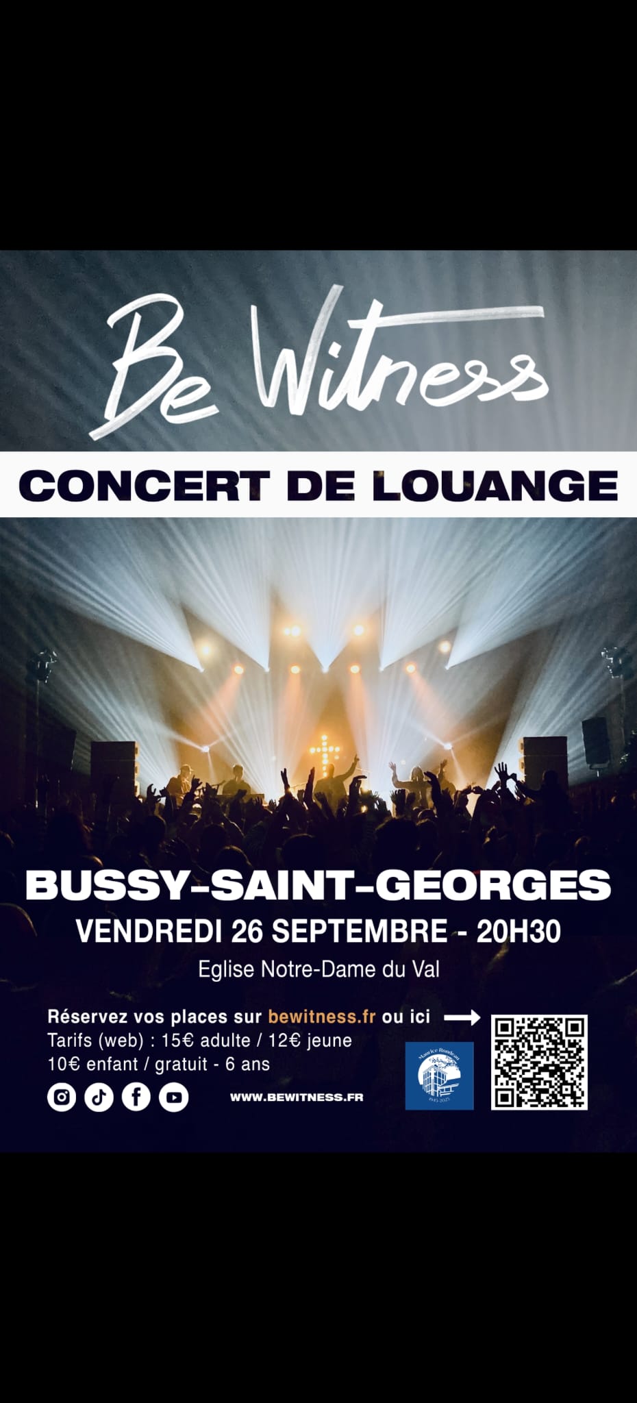 Concert de Louange avec Be Witness