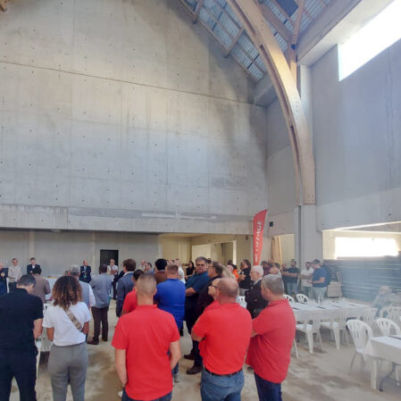 Église Sainte Bathilde – Fin du gros œuvre septembre 2025