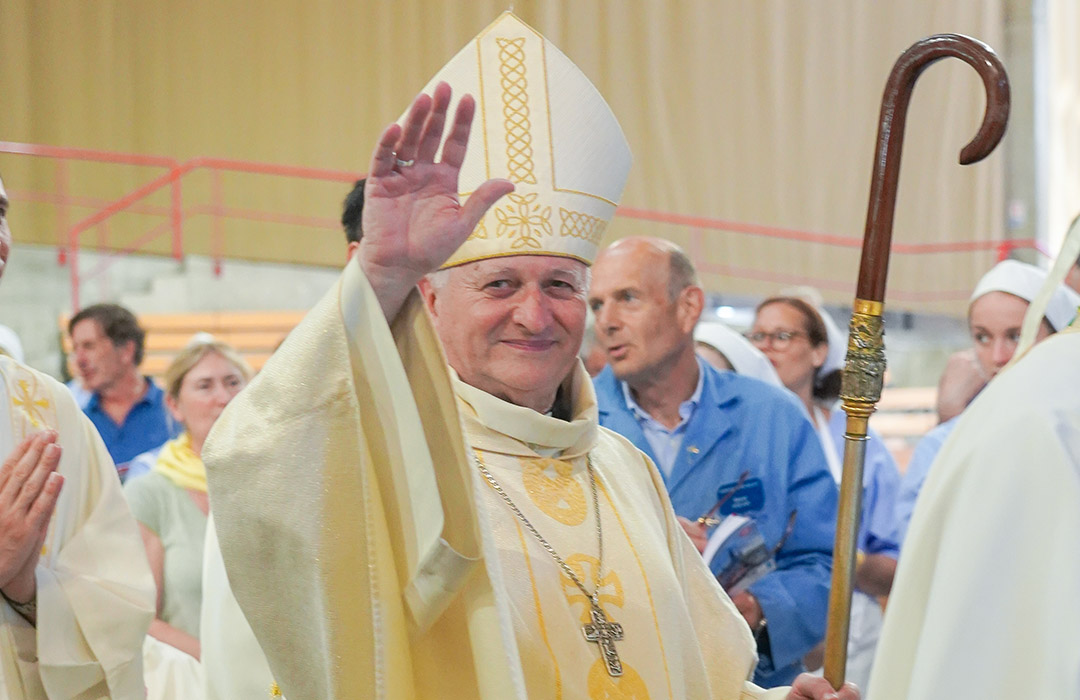 Monseigneur Jean-Yves Nahmias pèlerinage diocésain lourdes 2026