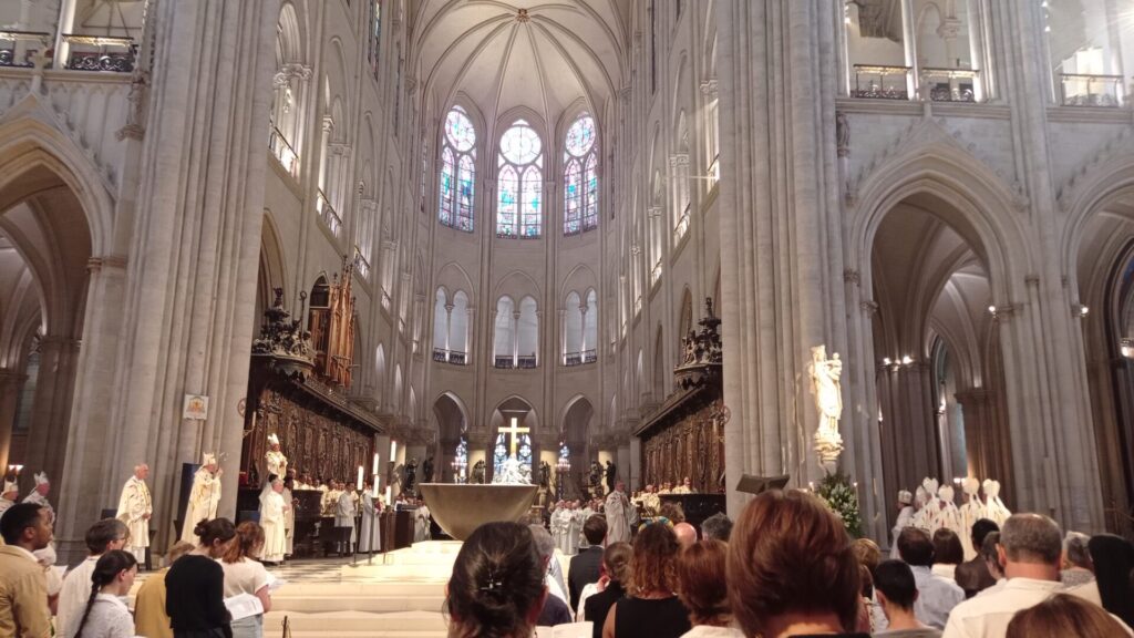 Ouverture assemblée ecclésiale provinciale Notre-Dame de Paris 31 mai 2026