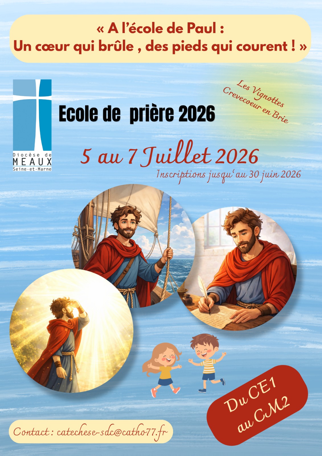 Affiche école de prière